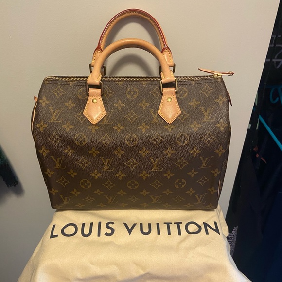 Louis Vuitton Brown Monogram Speedy 30 - Picture 1 of 7